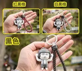 抖音变脸动漫蘑菇头蚊子玩具钥匙扣链暴漫搞笑表情表情包蚊子玩具