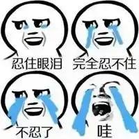 哇哇哇哇大哭的表情包